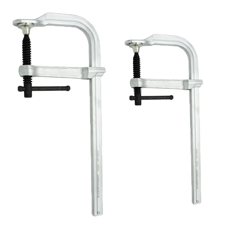 TIN KONG Factory Wholesale Forged Steel Welding Heavy Duty Work F Clamp For Wood Working