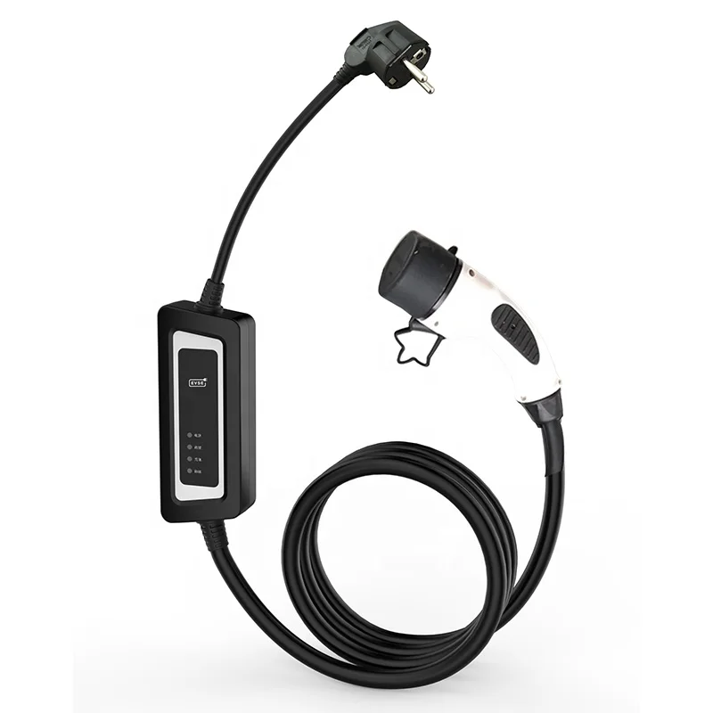  Портативное зарядное устройство для электромобилей IP65 с сертификатом CE электромобиля 3 кВт 13 А