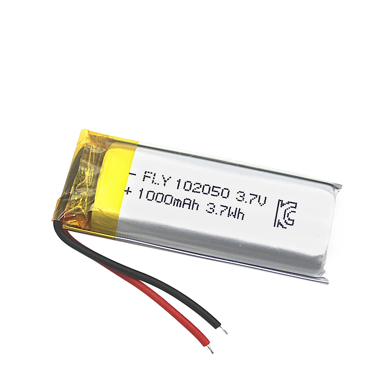 
In Stock Lipo 523450 3.7V 1000mAh li-ion Lipo Battery for LED Lights 