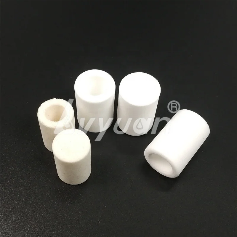 Self Sealing Porous PE Plug Plastic Liquid Stopping Valve for Suction Canister Filter