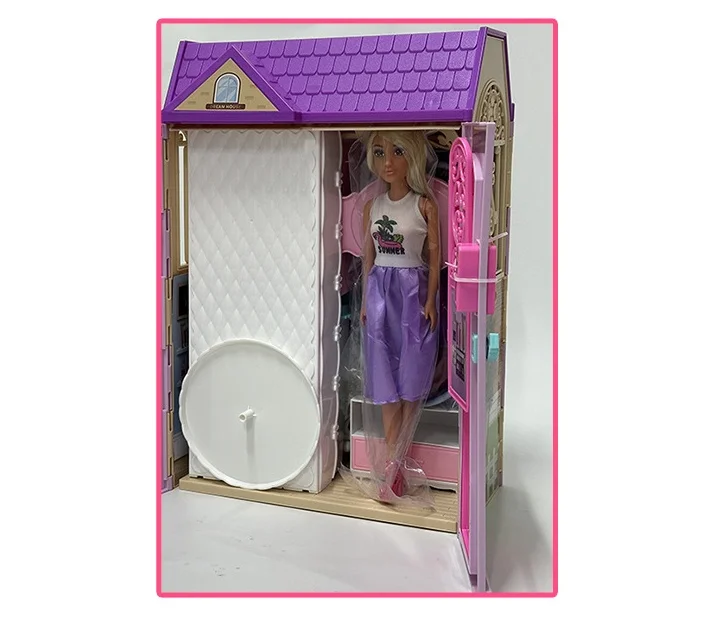 11 5 Реалистичная кукла с роскошной спальней роскошные аксессуары для кукольного домика детей и коллекционеров