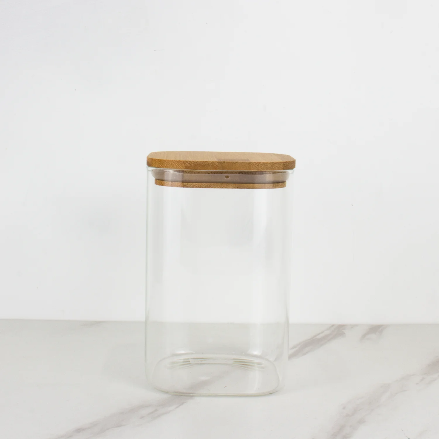 Wholesale Selling Eco-friendly kitchen storage glass jar use be candy coffee bulk food pasta