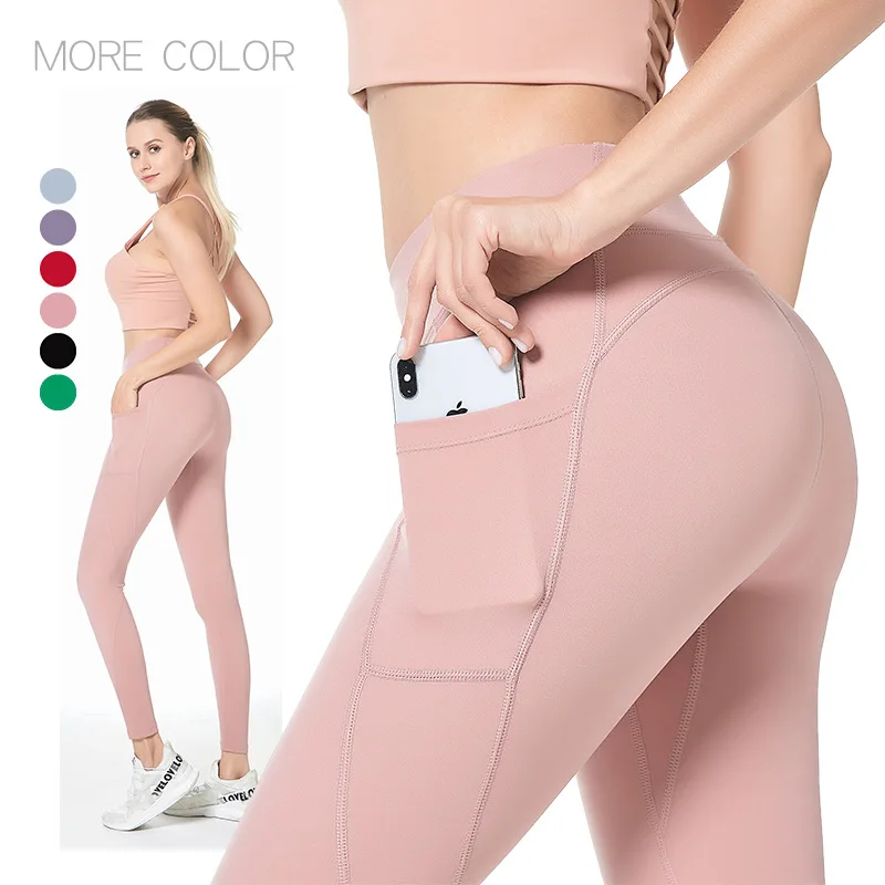 Оптовая продажа Бесшовные женские Леггинсы для йоги с