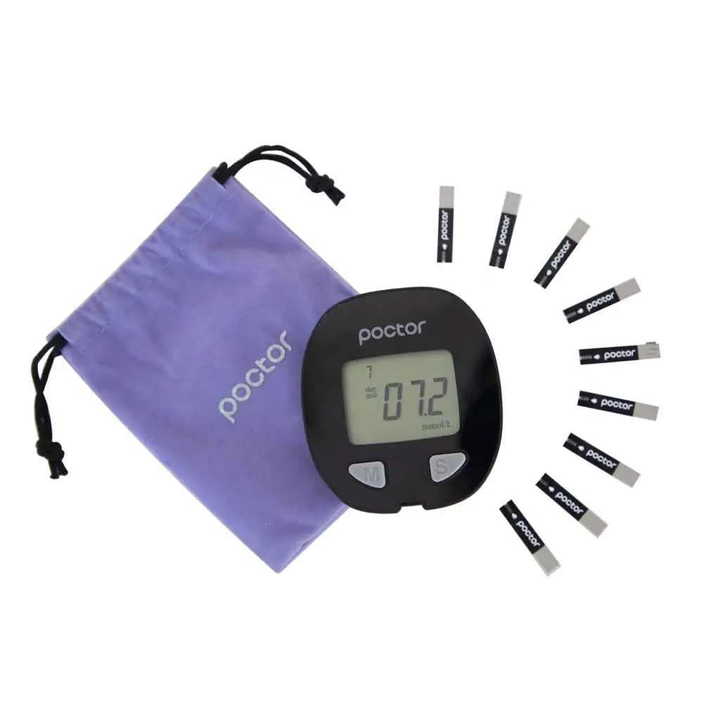 Home Use Smart Glucometer Blood Sugar Test Machine