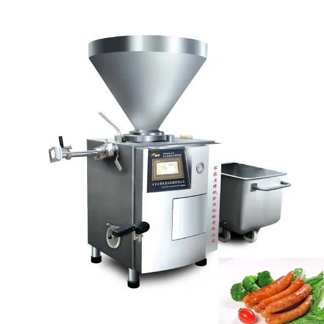 Automatic Rapid ZG6000 Vacuum Vane-quantified sausage filler for making Chorizo sausage