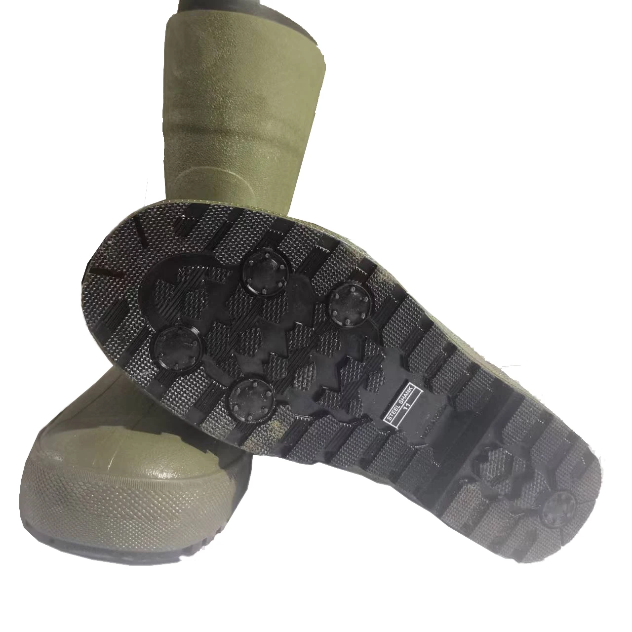 Hot Sale High Top Deck Shoes Long Rubber Boots Boys Marine Sailing Waterproof Boots Deck Customized Rubber Boots Stable