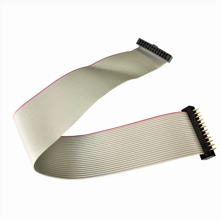 2.54mm 24 pin flat ribbon IDC cable connector