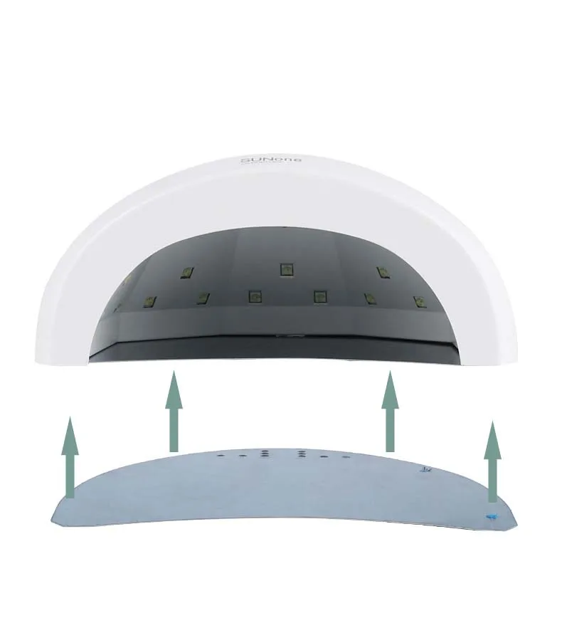 УФ светодиодная лампа для ногтей SUNUV Гель-лак для ногтей 48 Вт УФ-сушилка с 3 таймерами SUNone