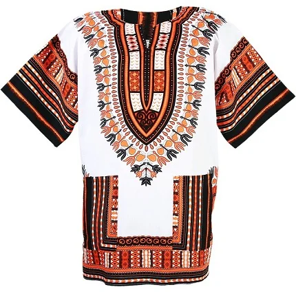 Wholesalers of Multicolor  100 % COTTON UNISEX AFRICAN DASHIKI SHIRTS FOR MALE AND FEMALE WOMENS