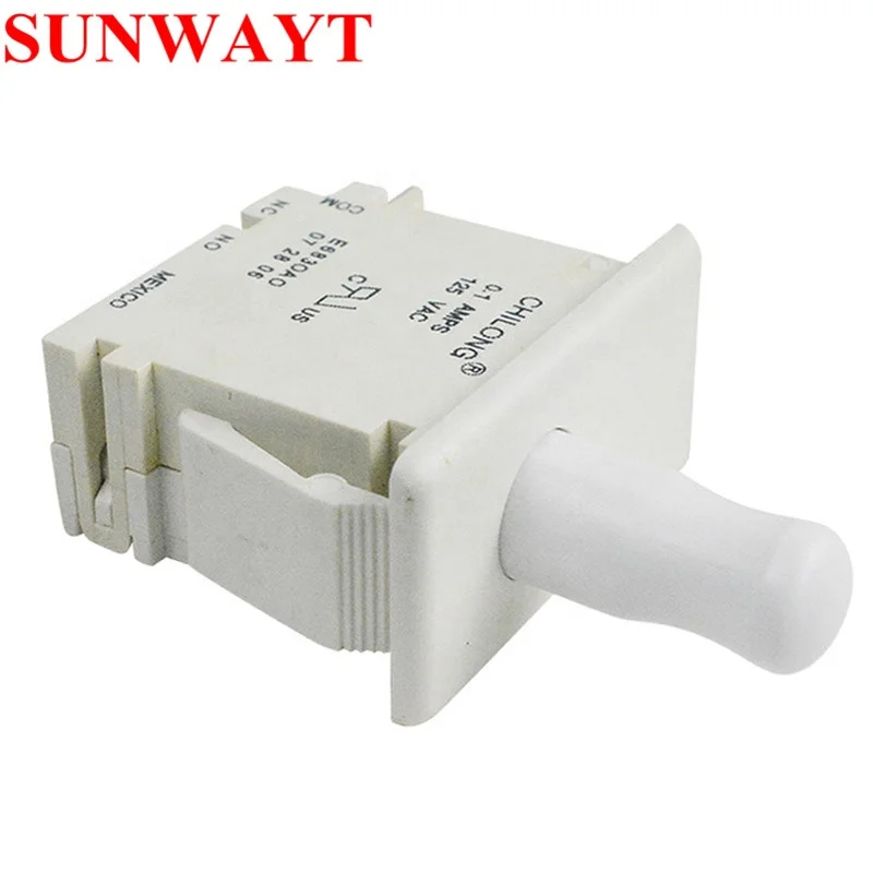 3 PIN Game Machine Coin Door White Door Switch