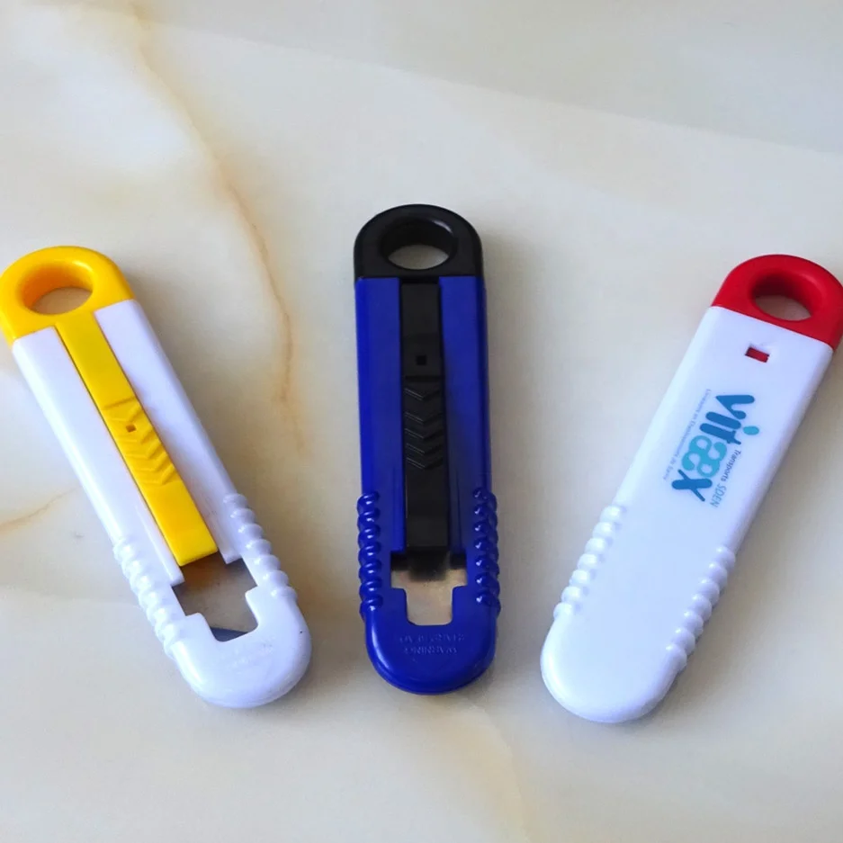plastic cutter knife snap-off box cutter