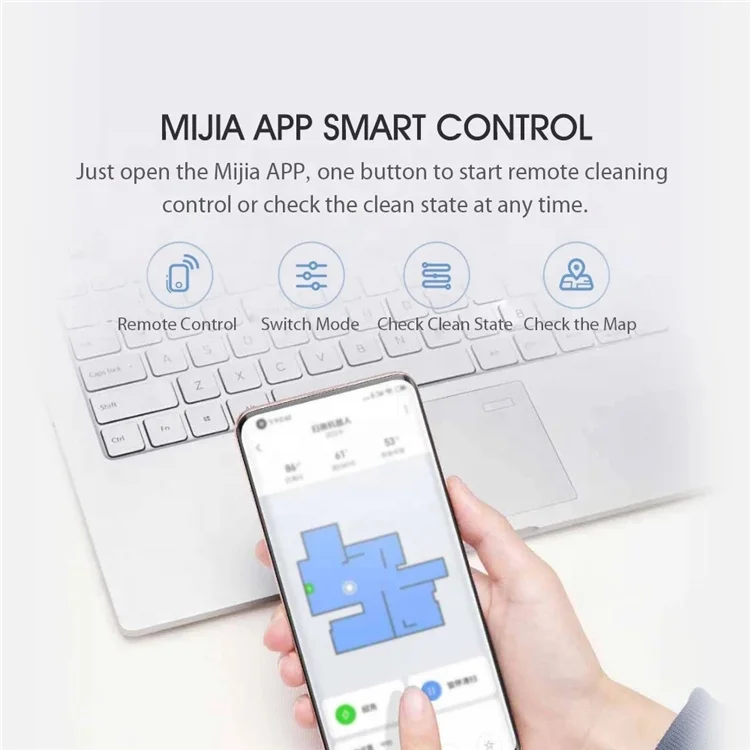  Стиральная 2200PA Новый беспроводной Циклон MIJIA подметания уборка всасывания Smart планируется Wi-Fi XIAOMI робот-пылесос G1 для
