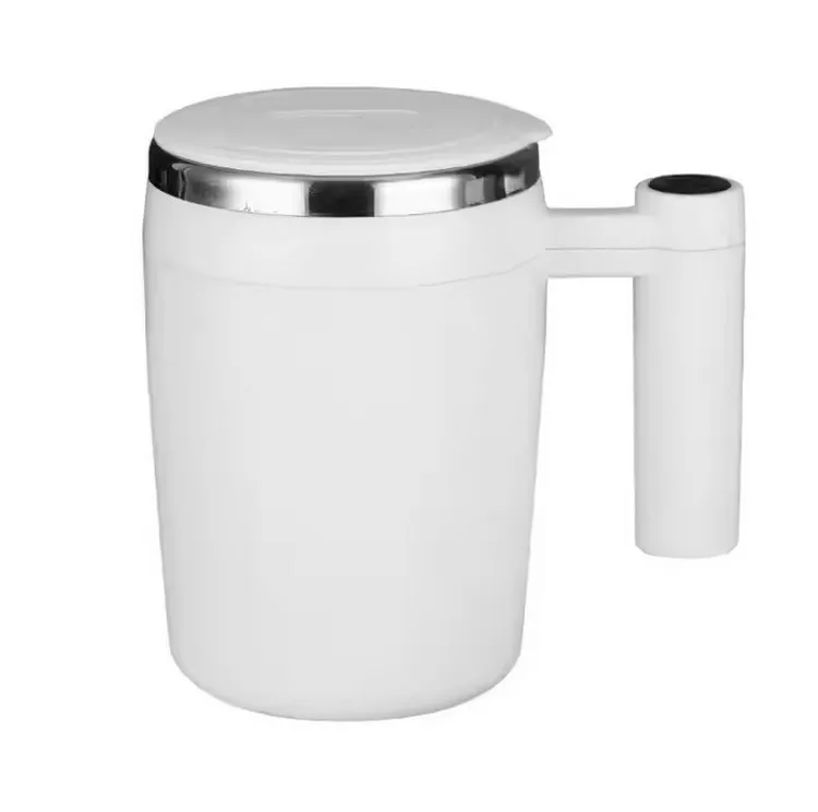 wholesale  electric auto self stirring mug coffee mixing cup automatic magnetic self-stirring coffee mug magnetic with handle