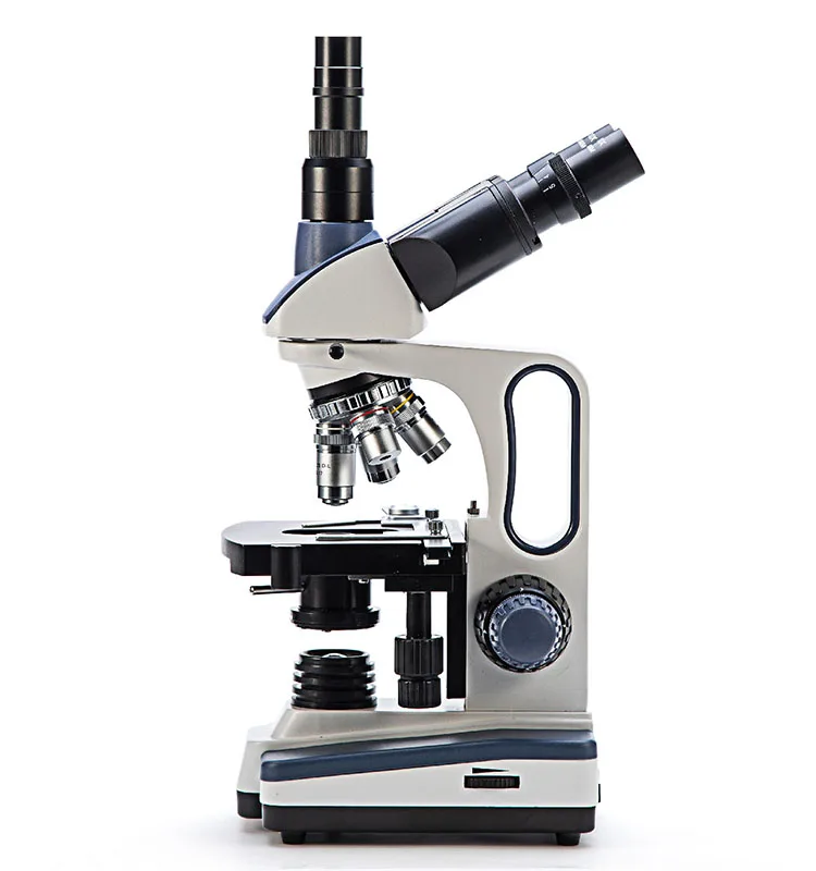 SWIFT-SW350T High Quality Trinocular 4X/10X/40X/100X Microscopes  with Eyepiece and C-Mount Dual-Purpose Adapter