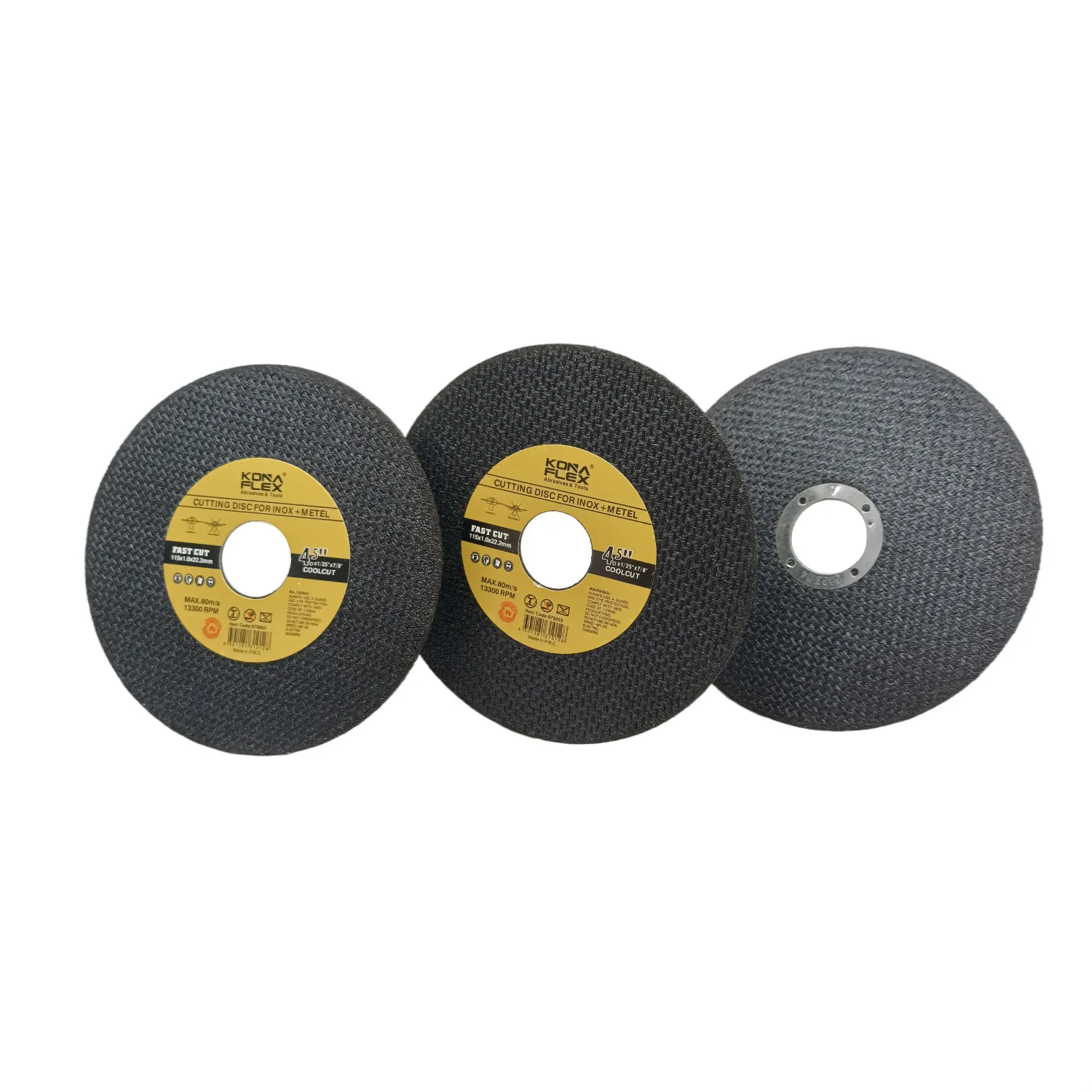 Konaflex 2 в 1, многофункциональный 115x22,2 мм (4,5 дюйма) режущий диск для шлифовального станка, абразивный диск