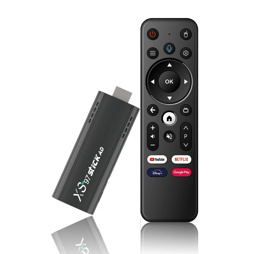XS97 STICK AD OEM wholesale HD-MI 2.0 tv stick allwinner h313 4k 2gb ram IPTV stick