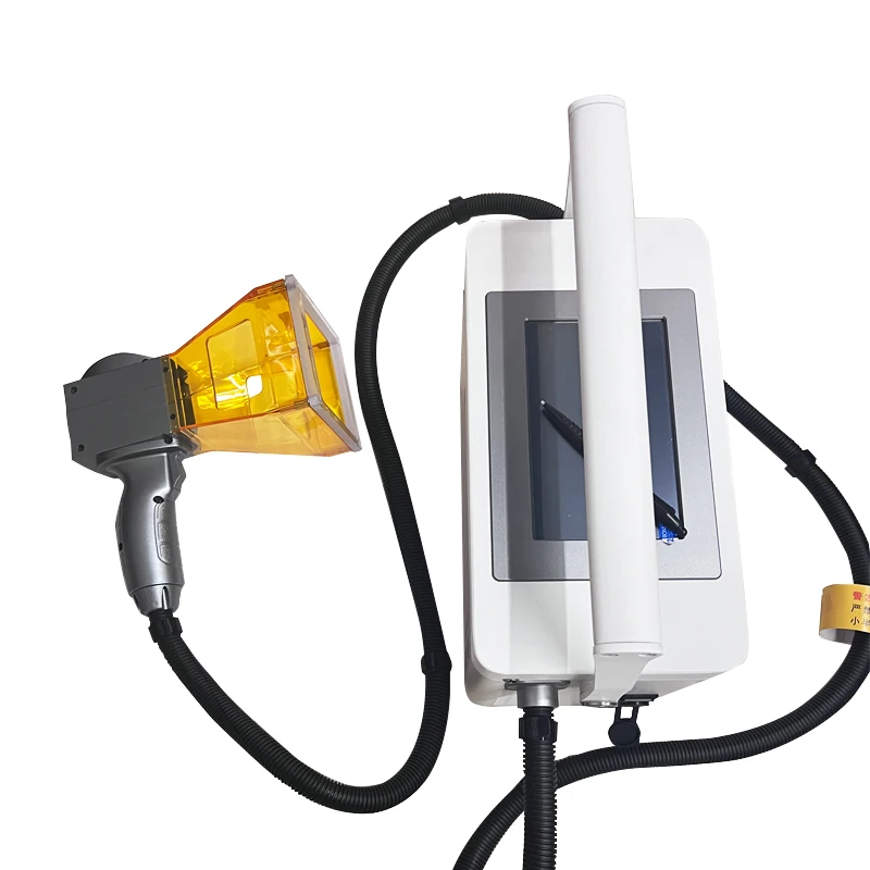 2022 Cheap Small Portable Laser Marking Machine For Metal Handheld Fiber Laser Marking Engraving Machinery QR Code Engraver
