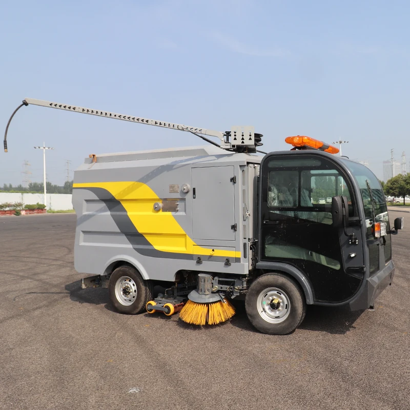 5% off Price Ride On Electric street sweeper cleaning machine Industrial Road Sweeper Car for sale