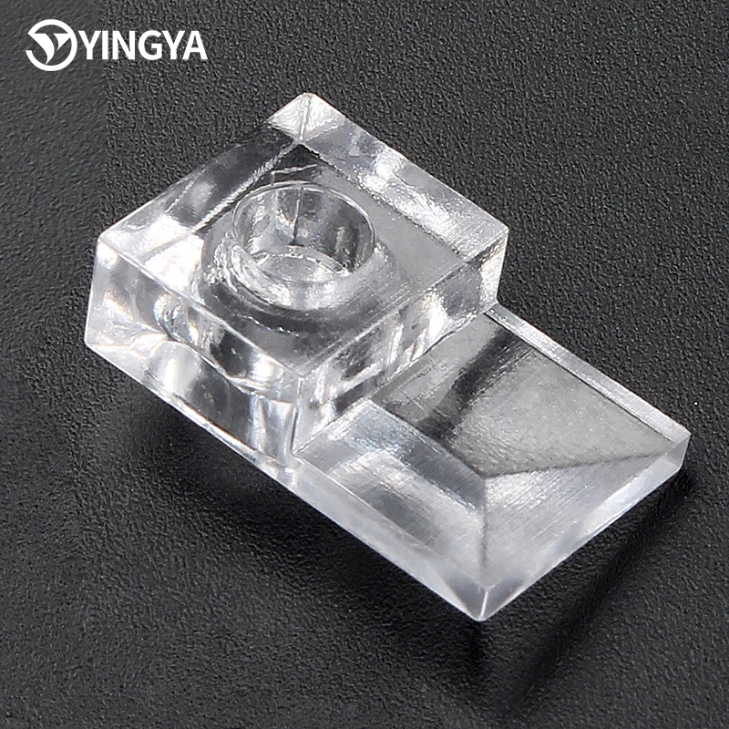 3mm/5mm Clear Plastic Mirror Holder Clips Connectors & Shelf Supports