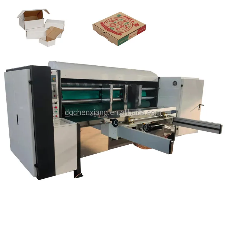Automatic Corrugated Cardboard Die Cutting Machine/Fast Speed Corrugated Paperboard Die Cutter with Creasing Machine