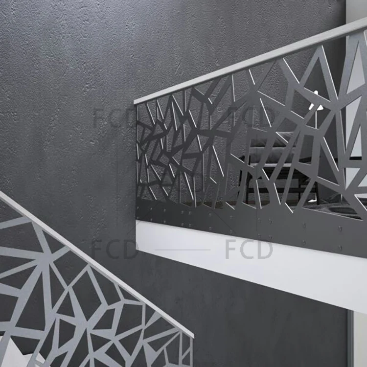 3D OEM/ODM алюминиевые Роскошные перила индивидуальные Семейные виллы системы