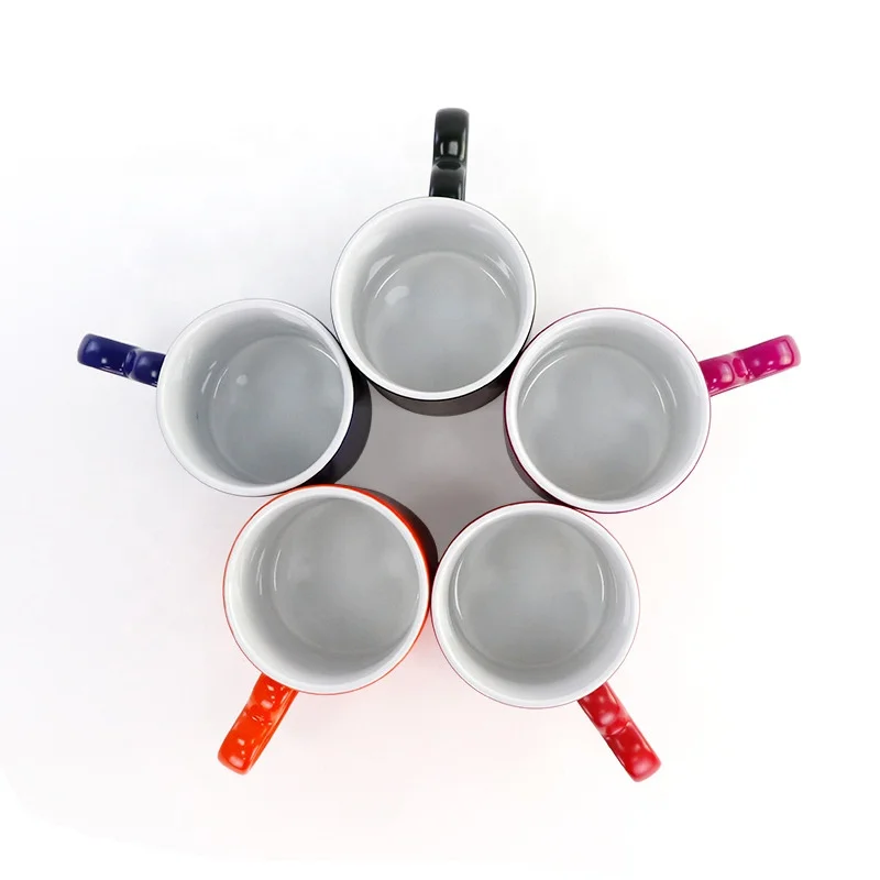 
Hot Sale Wholesale Custom Hot Water Color Change Thermochromic Sublimation Blanks Ceramic Mug 