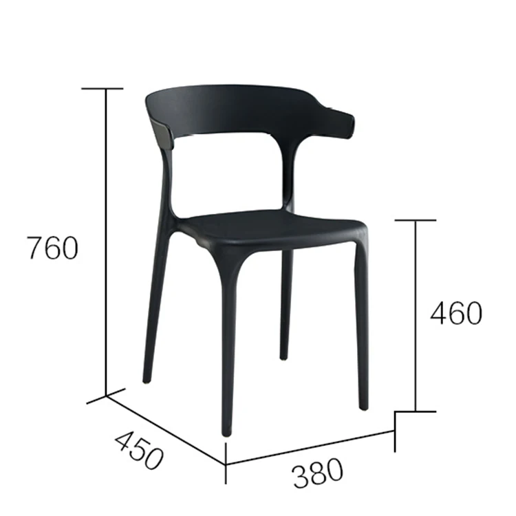 
Modern School Stackable Home Dining Room Plastic Chairs For Resturant 