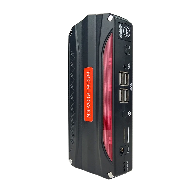 Multi-function Air Compressor 12v 68800 mAh Car Battery Jump Starter / Mini Car Booster For Emergency