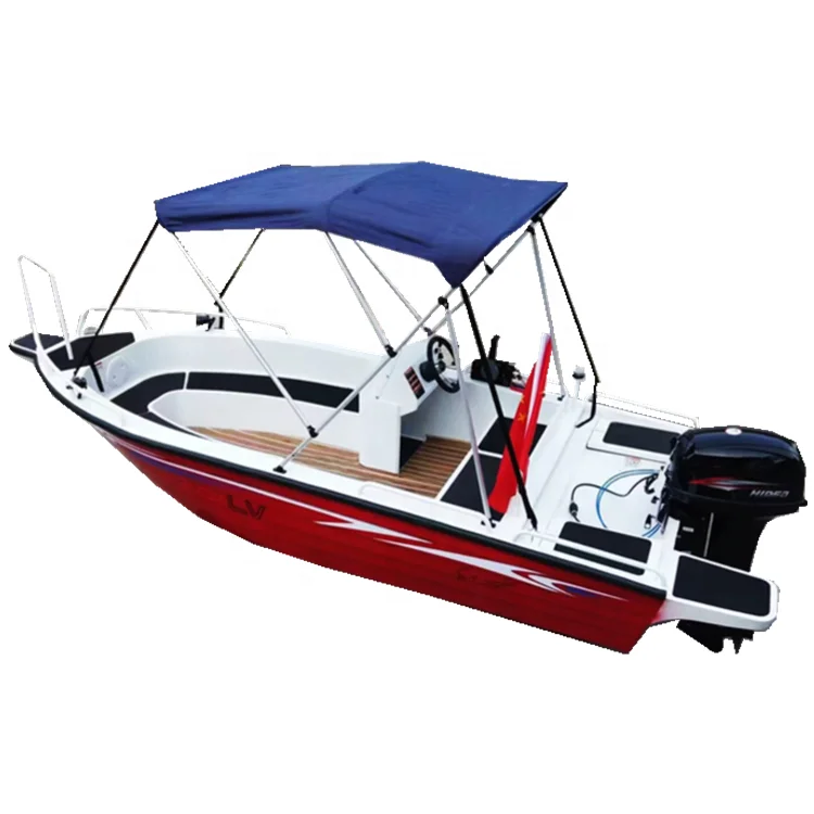 Direct Price High Quality Small Aluminium Pleasure Boat Outboard Speed Boat for Sale