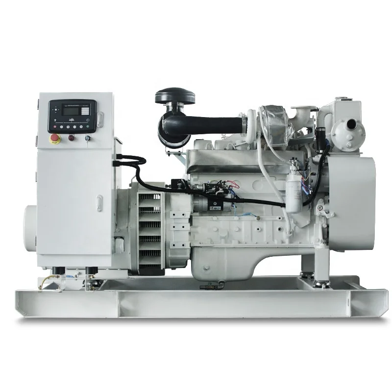 New CCS certificate powered by Cummins engine NTA855-D(M) 200kw 250kva marine diesel generator
