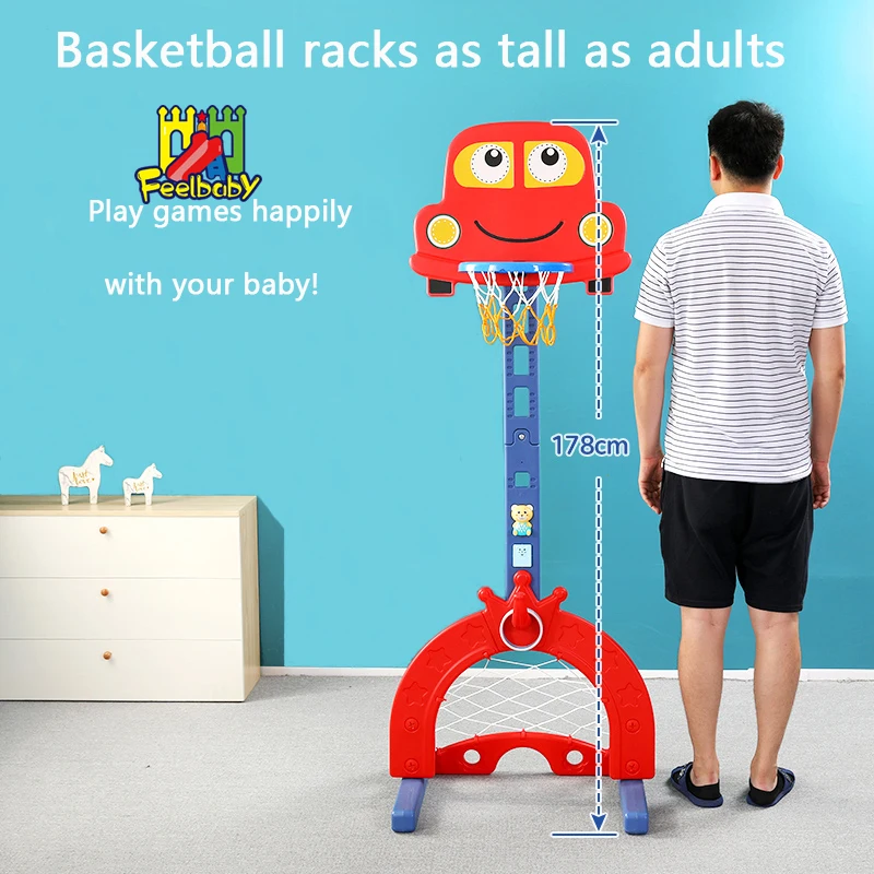  Feelbaby пластиковая крытая детская мини-игрушка баскетбольное кольцо и