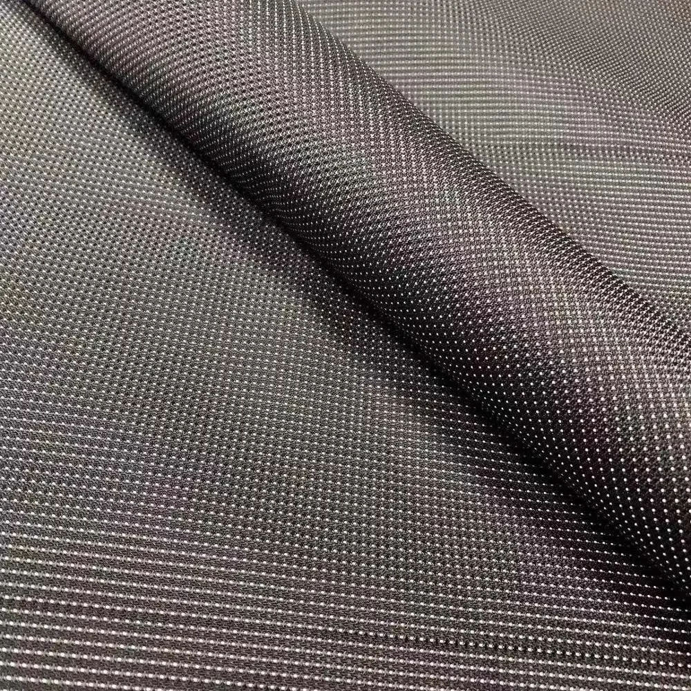 420D Yarn Dyed Twisted Ultimate  Gypsophila Nylon Oxford Fabric with WR and PU Coating for Luggage/Pets/Fashion/Shoe