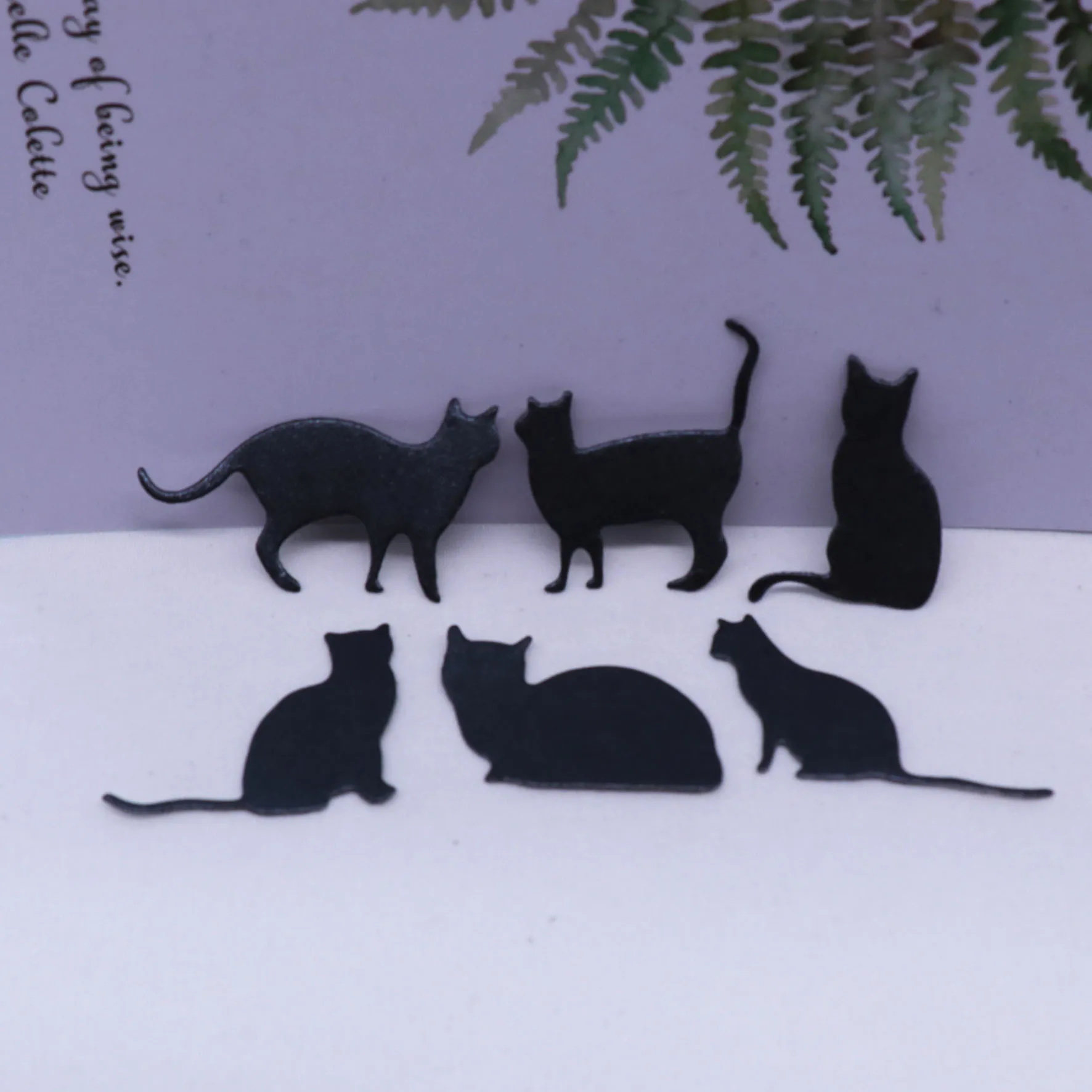 Cats Dies For Scrapbooking Craft Molds Carboon Steel Die Cut Stencil Planner Dies