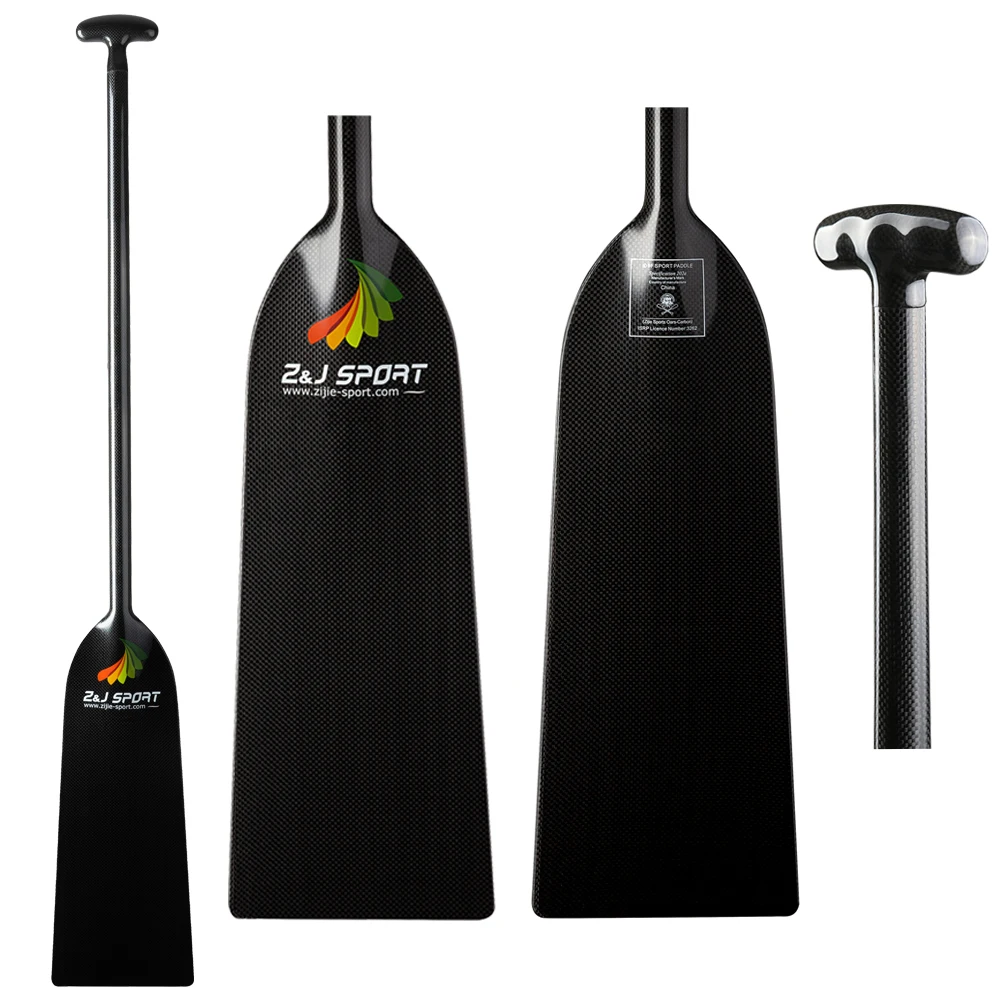 Z&J SPORT  Lightweight IDBF Approved Dragon Boat Paddle With Oval DT-3 Handle for racing and exercise