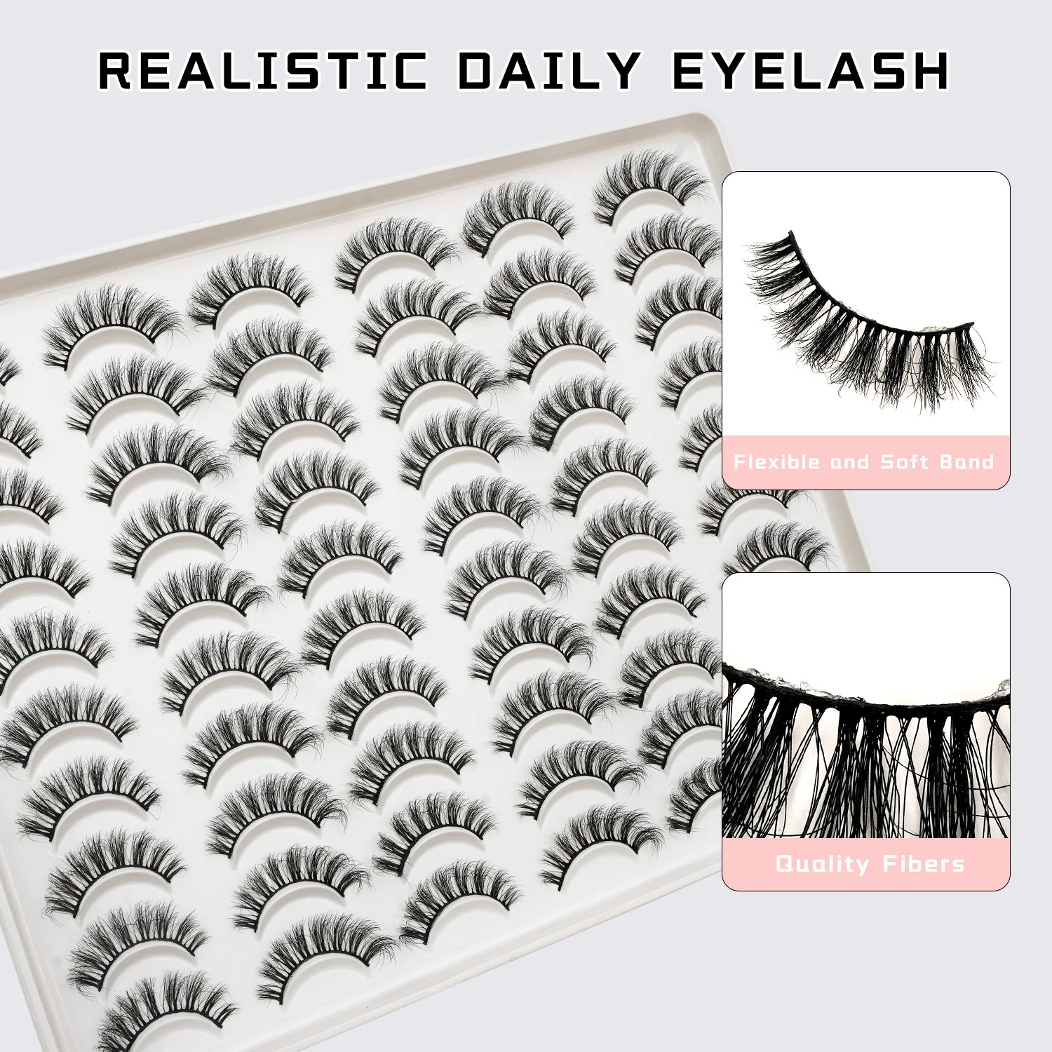 High Quality Wholesale Luxury 3D Mink Lashes For Full Volume Dramatic Look Soft And Comfortable Reusable False Lashes