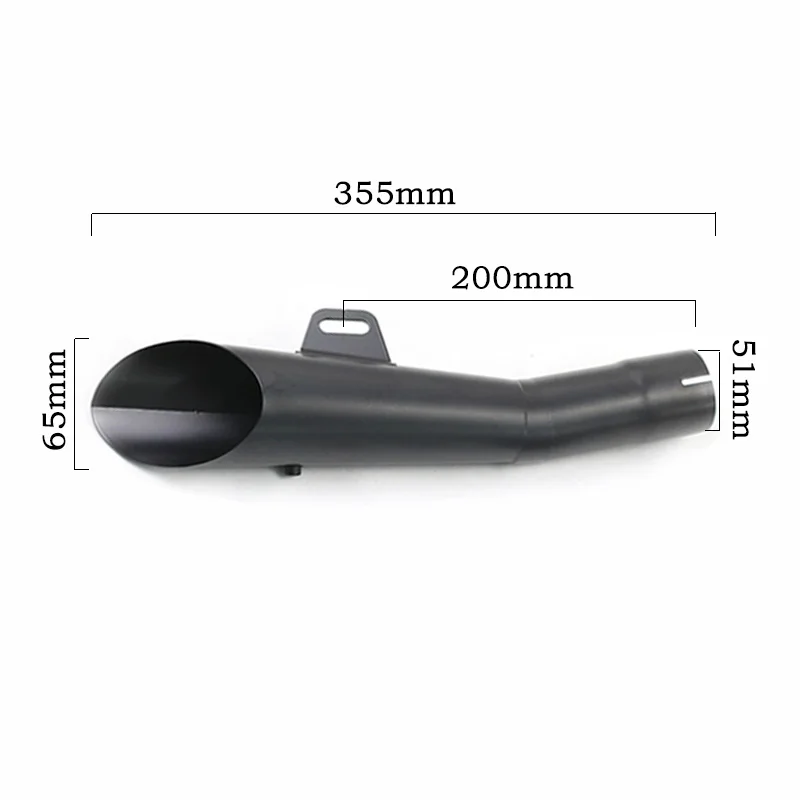 Universal Motorcycle Muffler Evo escape moto Gp Scooter Hp Exhaust Pipe for R6 msx125 Honda CBR1000