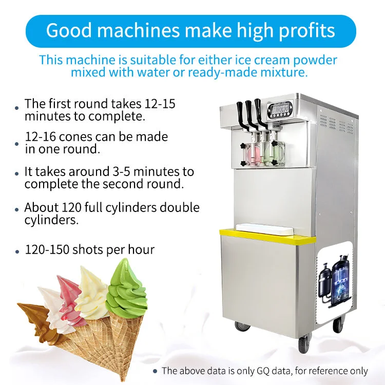 Italian Softserve Commercial Mini A Creme Glacee Suave Maquina De Helados Para Negociog Elato Italian Ice Cream Maker Machine