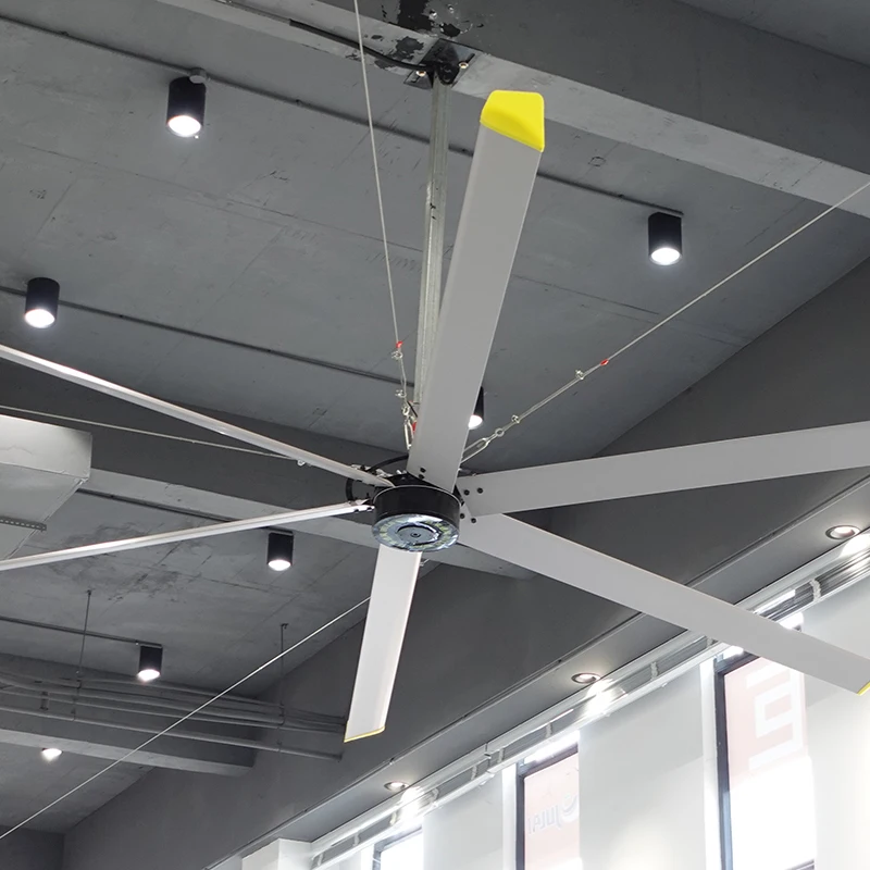JULAI 12ft large ceiling fan Giant Hvls Industrial Ceiling Fans Big Wind Blades Malaysia Price