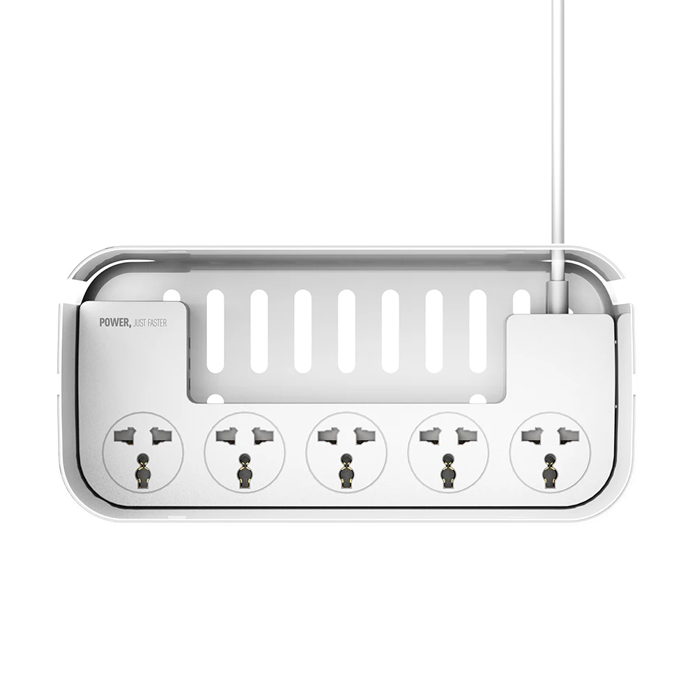  Блок питания LDNIO Management SC5309 с 5 розетками и 3 USB-портами 1