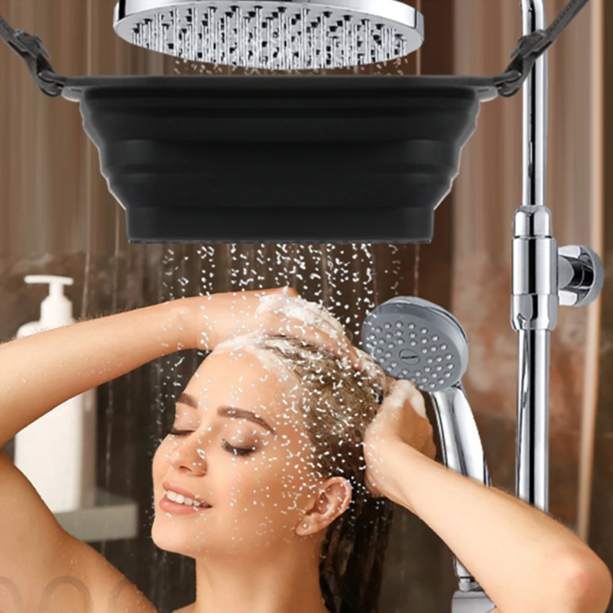 Wholesale Portable Silicon Ice Shower Recovery Simple Set Up Ice Head Shower Ice Cold Shower