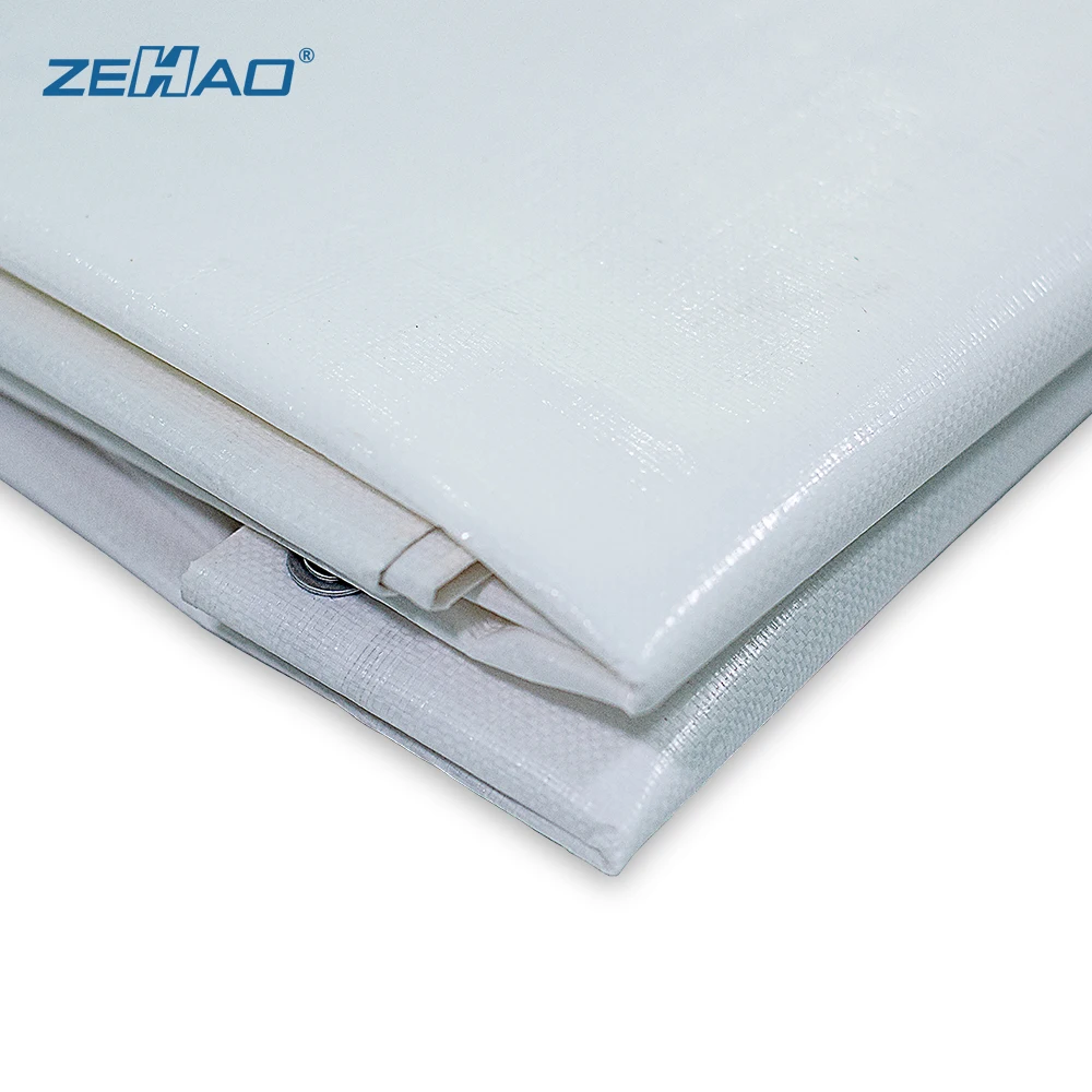 durable white plastic pe tarpaulin sheet size