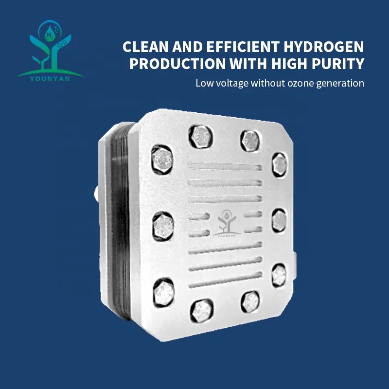 YounYan PEM Hydrogen electrolyzer Hydrogen Electrode Chamber 52~262 ml/min Electrolysis Cell Hydrogen Generator