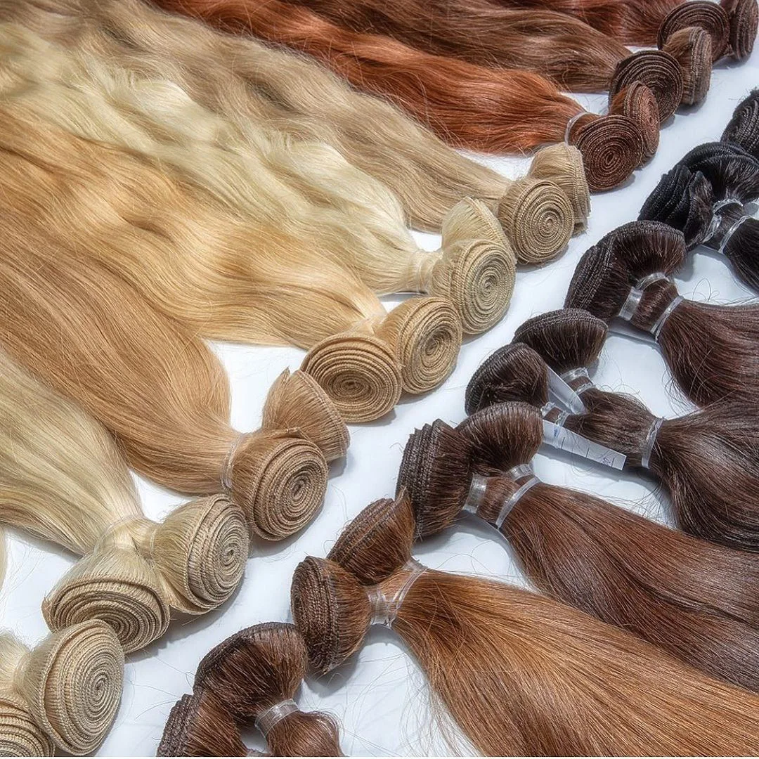 Straight Human Hair Bundles 14 16 18 Inch Unprocessed Brazilian Virgin Hair Extension 9A 3 Bundles Natural Color for Black Women