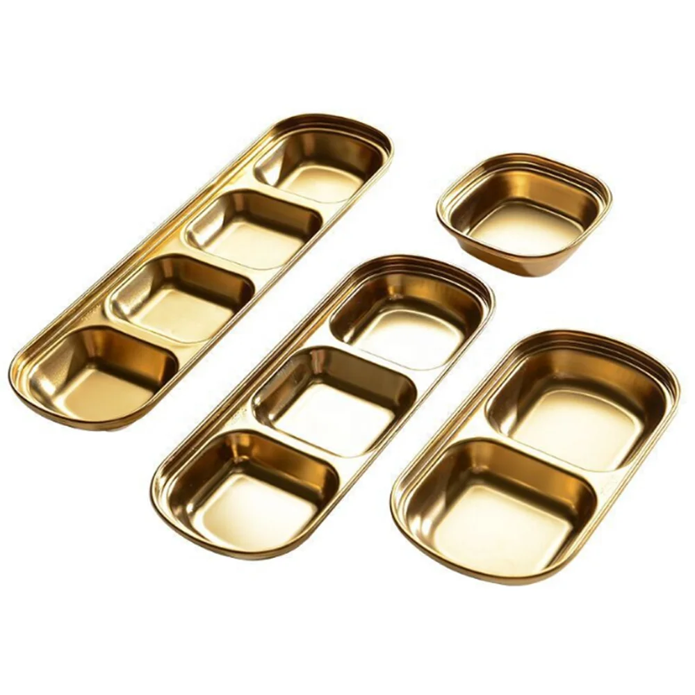 
Durable stainless steel kitchenware soy sauce dish stainless steel sauce dish 