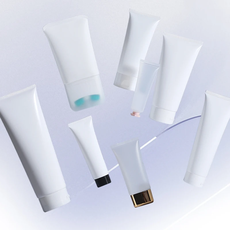Squeeze empty plastic tubes manufacturers for custom hand cream lotion 200ml 220ml 250ml cosmetic soft tube packaging