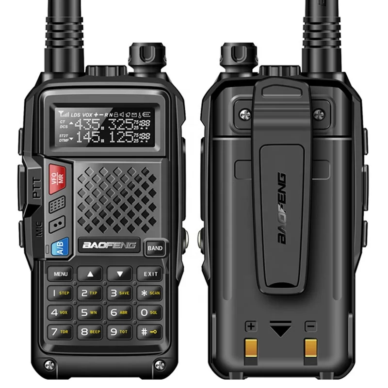 BaoFeng BF-UVB3 Plus 8W High Power  Ham Amateur Radio  128CH 136-174Mhz & 400-520Mhz 10KM Long Range Upgrade UV 5R