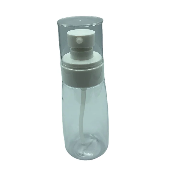 
Wholesale China manufacturer 100ml round cosmetic plastic mist body pump spray bottle for perfume 