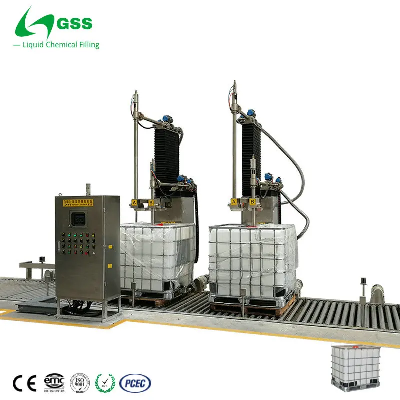 GSS Drum IBC filler For Chemical Petrochemical Food Agrifood Industry