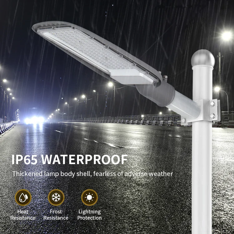 KCD Slim IP66 Aluminum Body Exterior Wall Lamp Reflector Model Street Light Fixture Electric 50w 150w 200w 300w Street Lamp