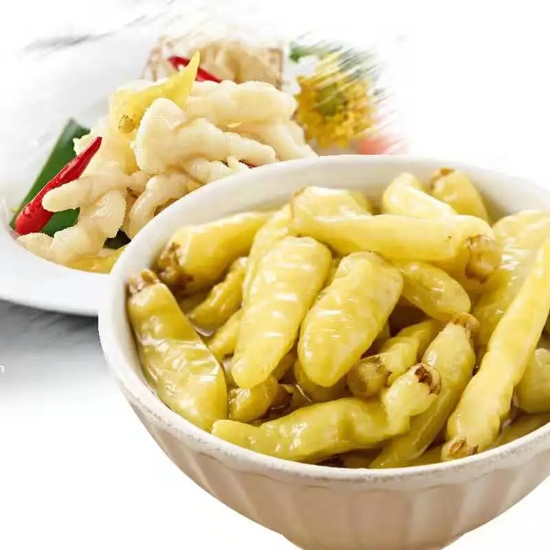 
 2019 Острый маринованный перец, маринованный стержень с чили, маринованный Перцовый соус с перцем  